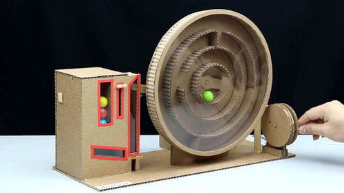 不用直流電機,牛人用紙板制作神奇的口香糖游戲,想吃糖真不容易